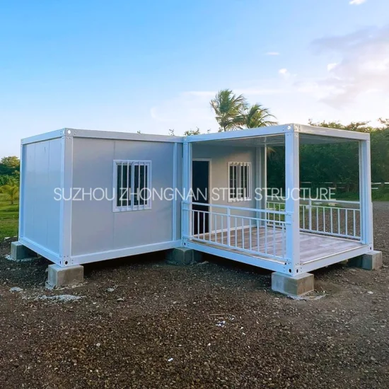 Precio de contenedor de casa prefabricada modular pequeña de 20 pies de vida desmontable de acero asequible