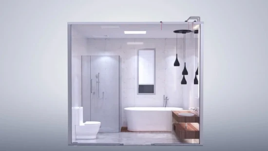 Unidad modular Sally Hotel Residence Ingeniería inmobiliaria Módulos de baño prefabricados